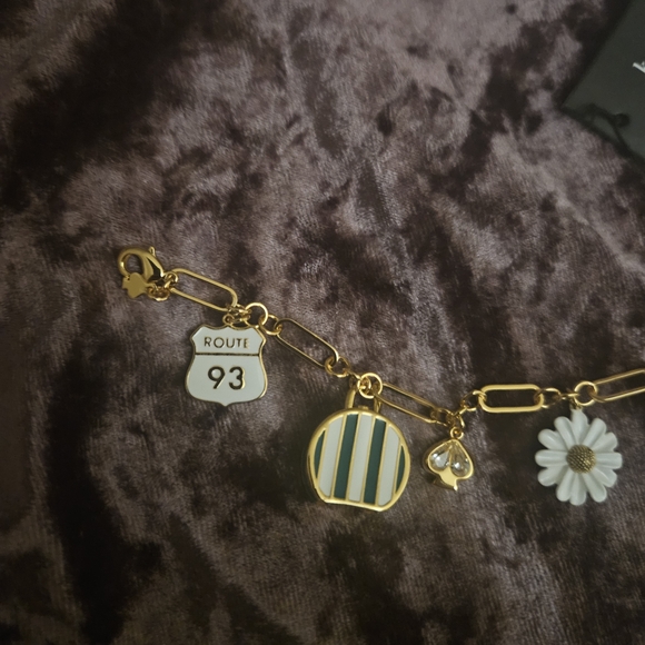 Kate Spade Off We Go Travel Bracelet Charm - Picture 4 of 4